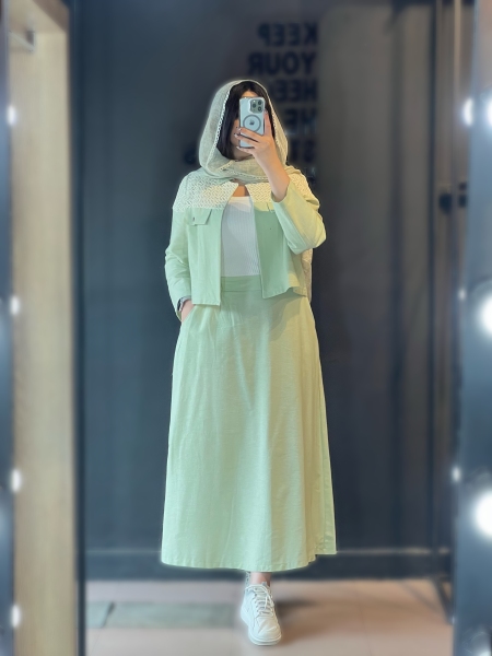ست کت دامن