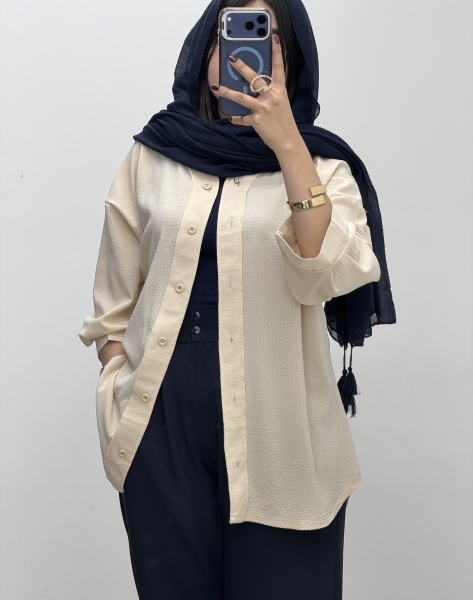 مانتو شومیزی ایوا یقه7