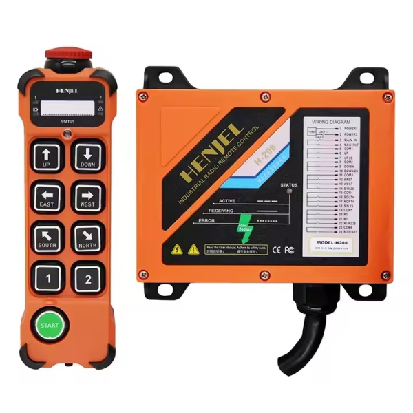 ریموت کنترل جرثقیل دو سرعت مدل H208 *همراه کاور رایگان*