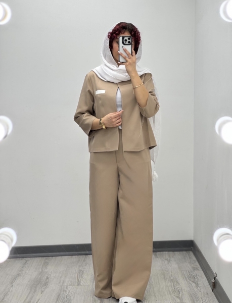 ست کراپ شلوار