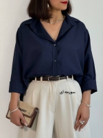 شومیز بیسیک کرپ نخ