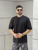 تیشرت ساده دورس Sanin مشکی
