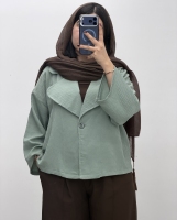کت کوتاه السا تک دکمه