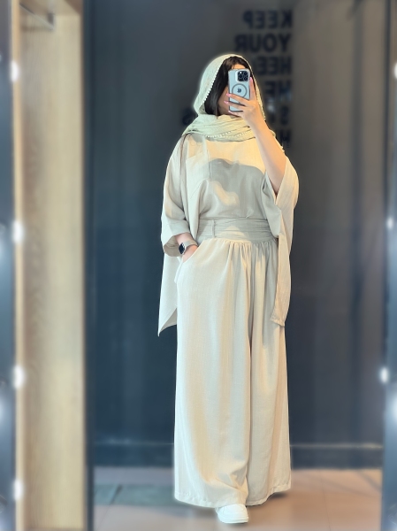 ست تونیک شلوار فول بگ