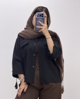 شومیز جیب پاکتی السا