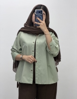 شومیز بیسیک رنگی اورسایز